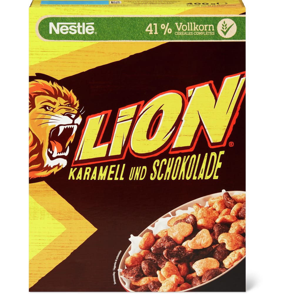Lion Getreide aus Vollkornweizen