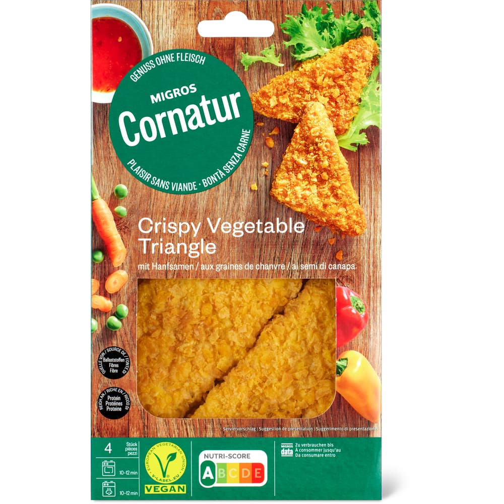 Cornatur Gemüsedreieck mit Hanfsamen