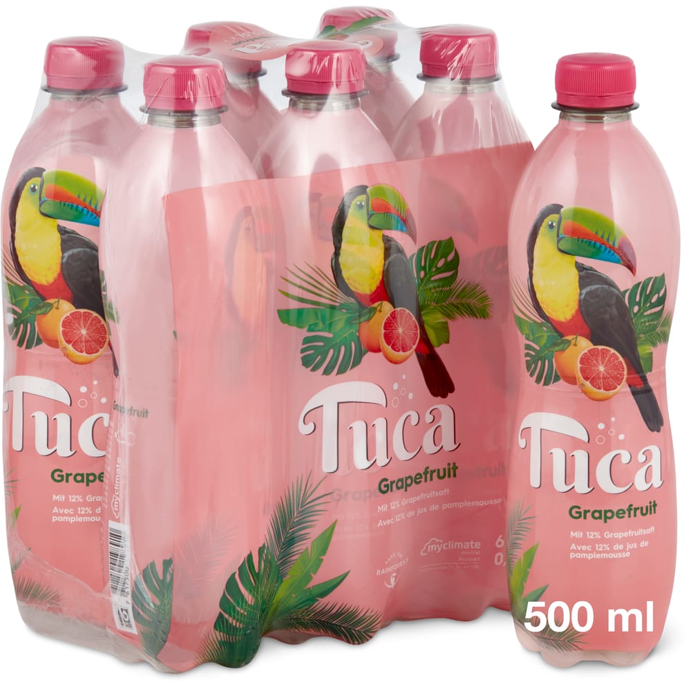 Tuca Tafelwasser Kohlensäurehaltig Grapefruit