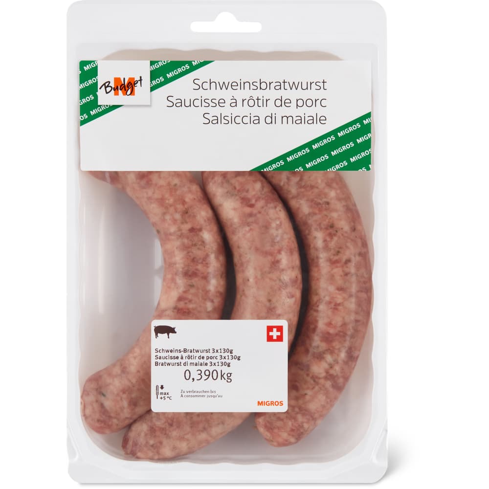 M-Budget Bratwurst