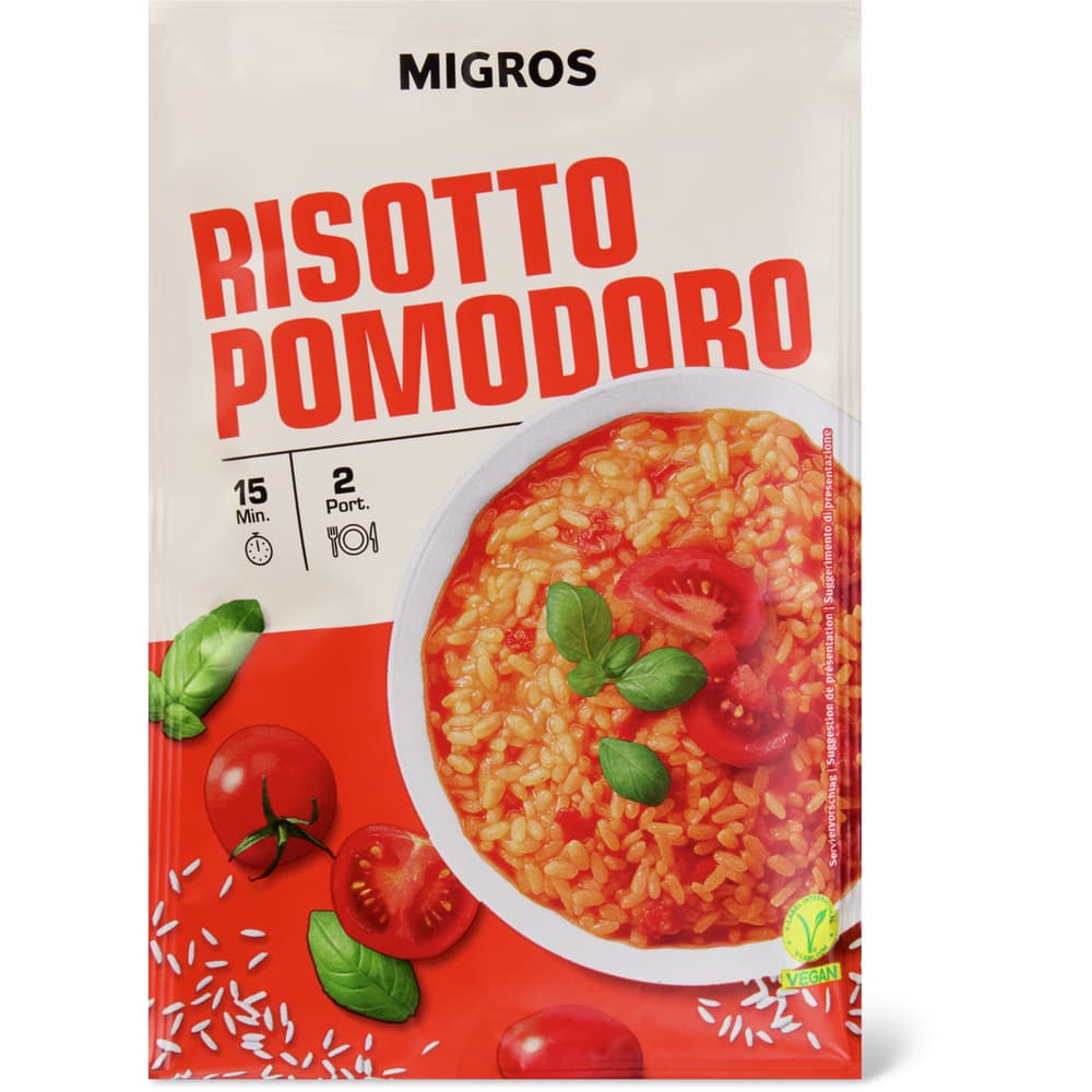 Migros Risotto Pomodoro vegan
