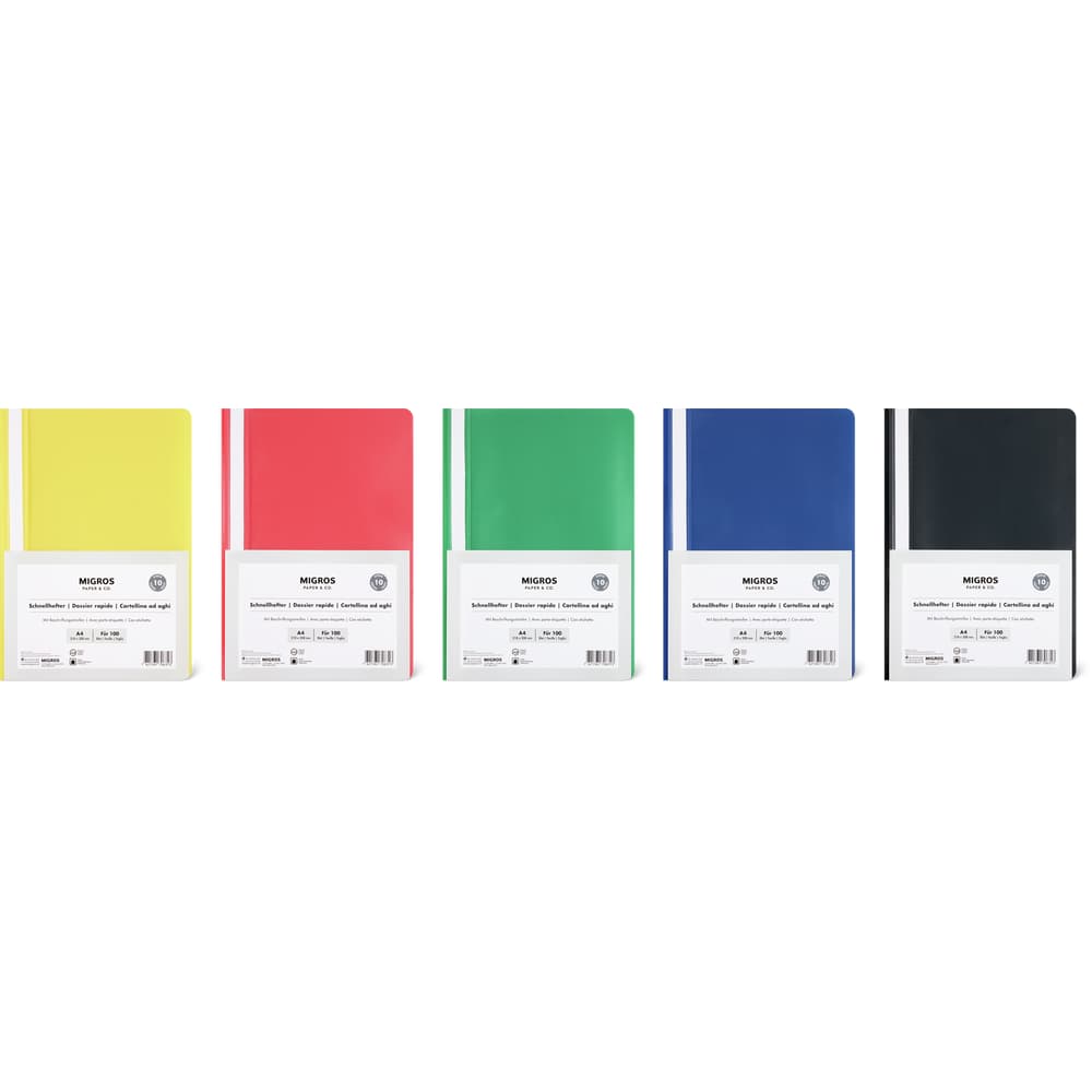 Migros Paper & Co. Schnellhefter A4