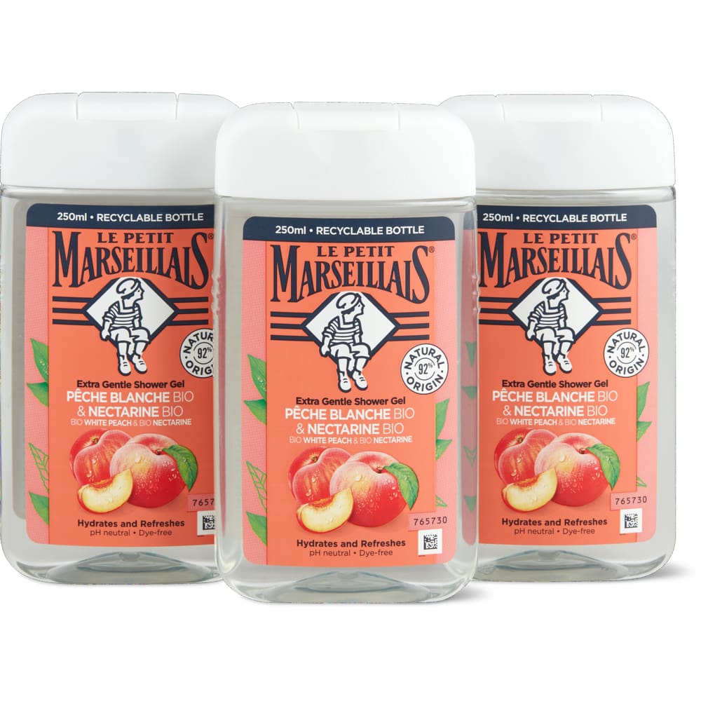 Le Petit Marseillais Bio Duschgel weißer Pfirsich & Nektarine