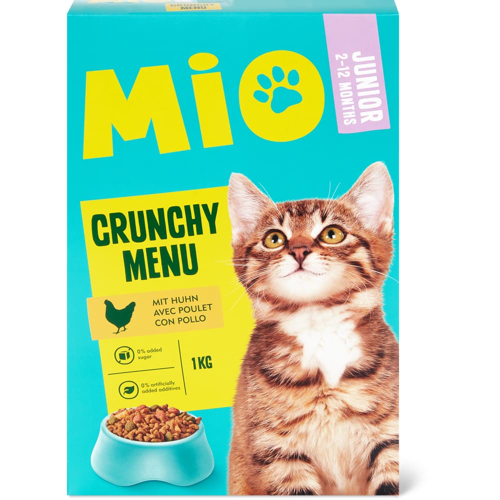 Mio Junior Trockenfutter für Katzen Huhn