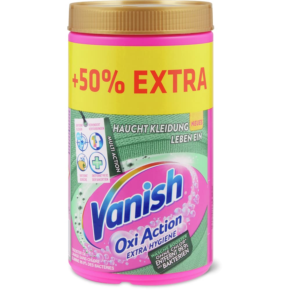 Vanish Oxi Action Fleckenentferner Pulver Extra-Hygiene