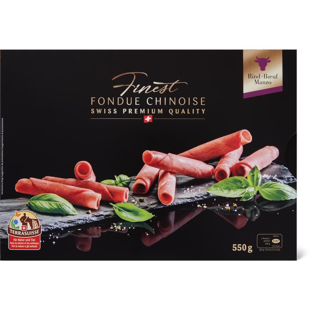 Ip Kd Rind Finest IP-SUISSE · Fondue Chinoise · Rind • Migros Online