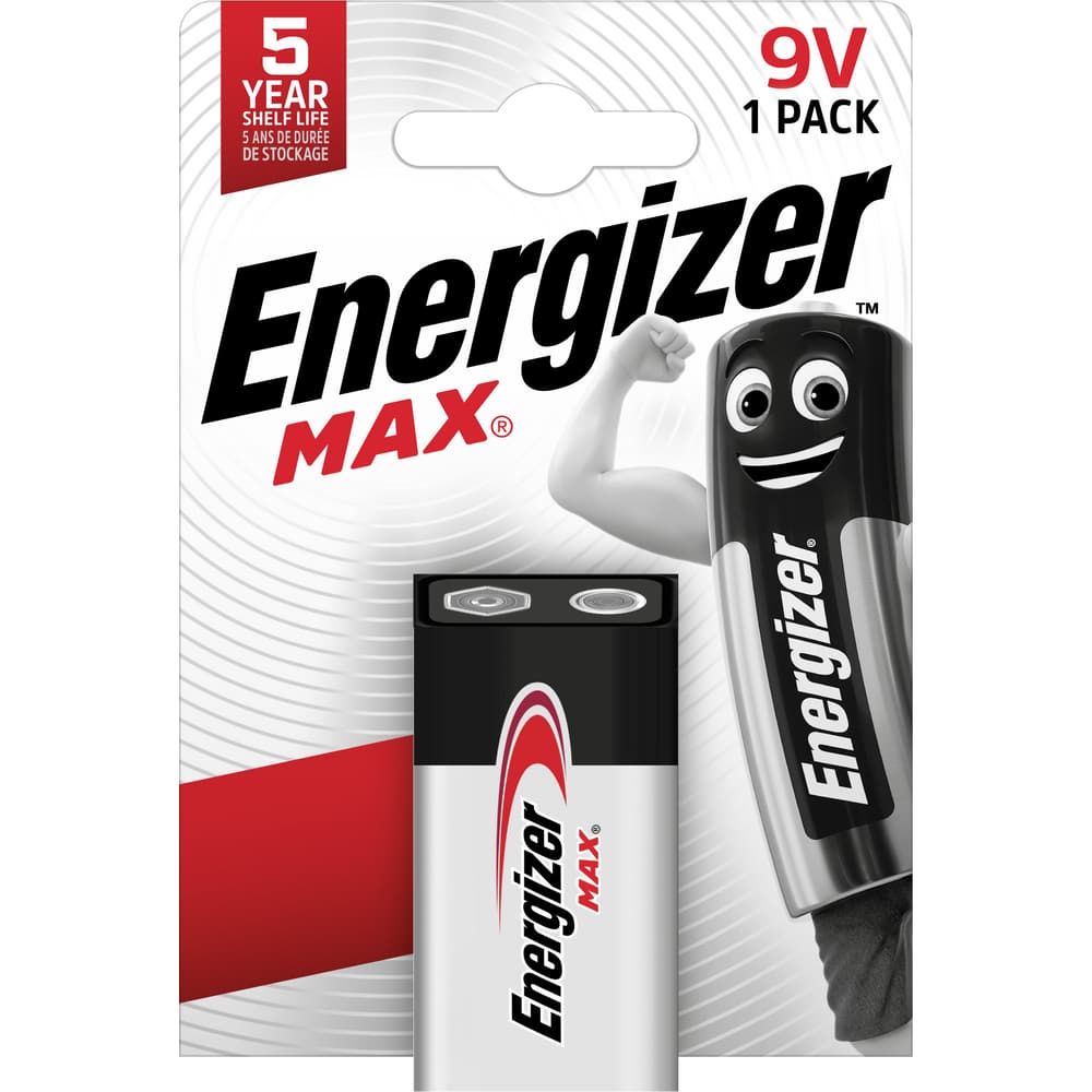 Energizer max Batterien 9V 6LR61