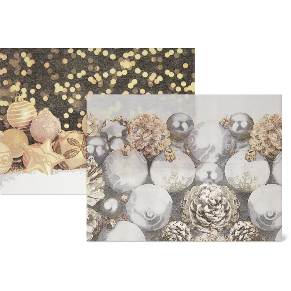 Migros Kitchen & Co. Papierservietten Gemustert, 25x25cm