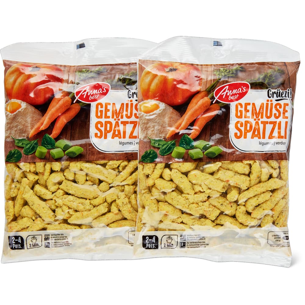 Anna's Best Gemüsespätzli