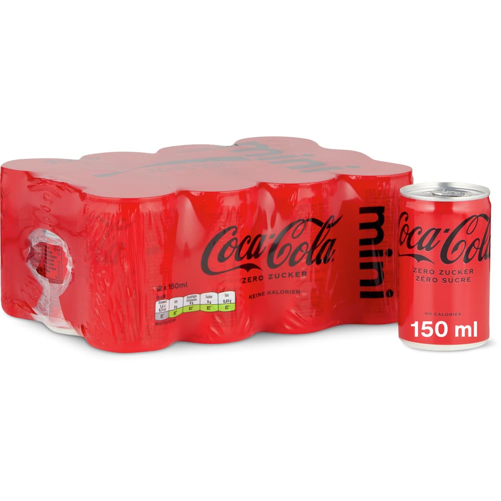 Coca-Cola Zero ohne Zuckerzusatz