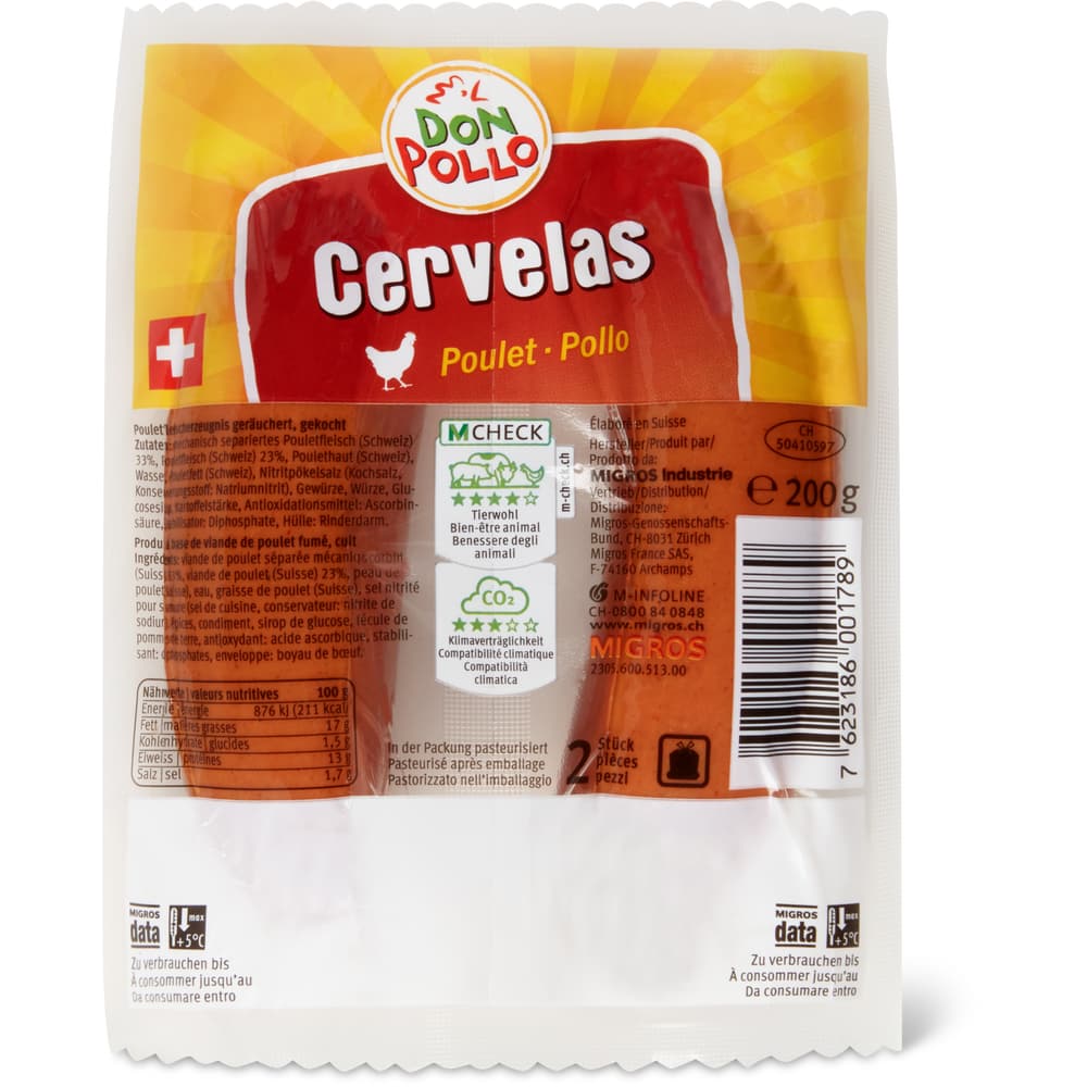 Don Pollo Poulet Cervelas