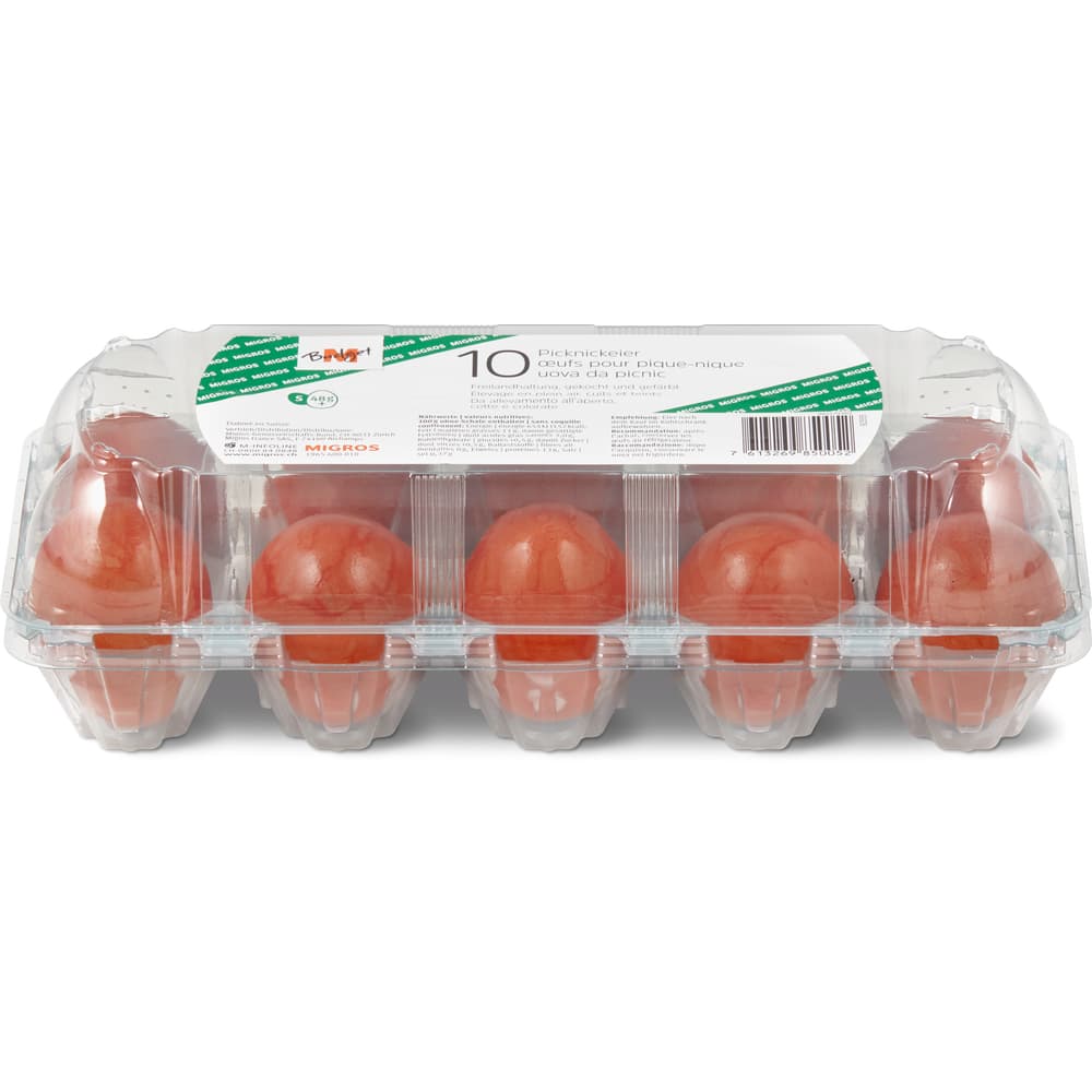 M-Budget Import Eier XS Bodenhaltung, gekocht