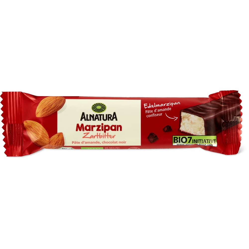 Alnatura Marzipan Riegel Zartbitter