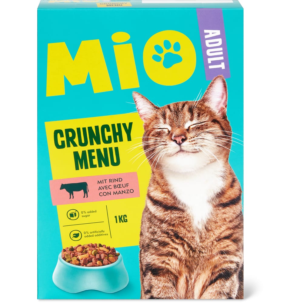 Mio Trockenfutter für Katzen Rind