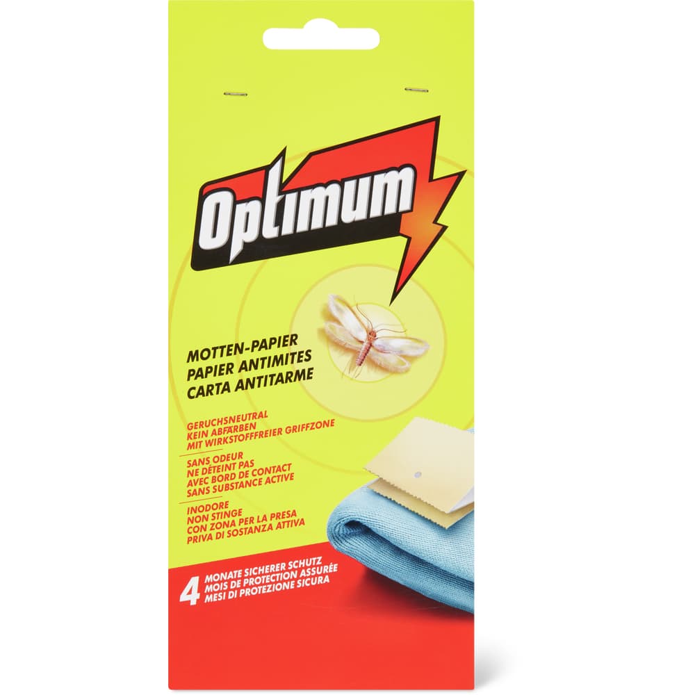 Optimum Mottenpapier