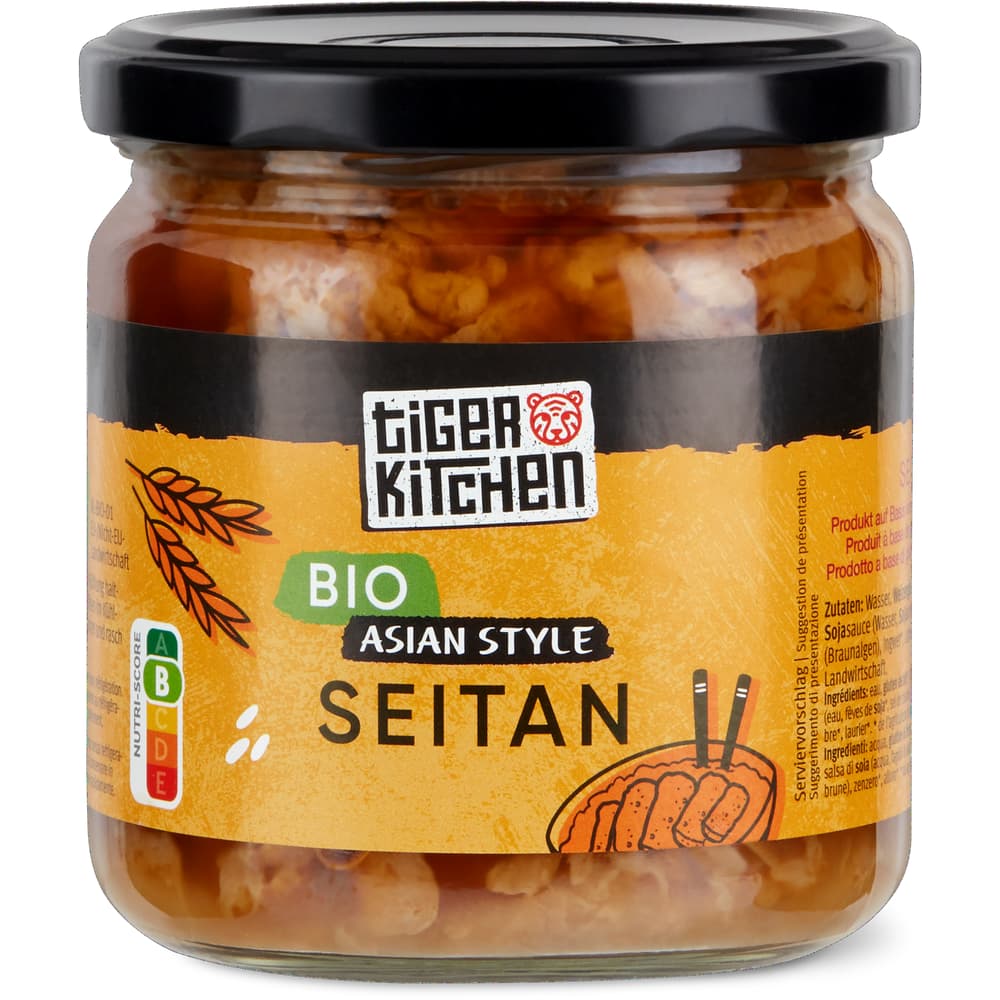 Tiger Kitchen Asian Style Seitan Bio, vegan