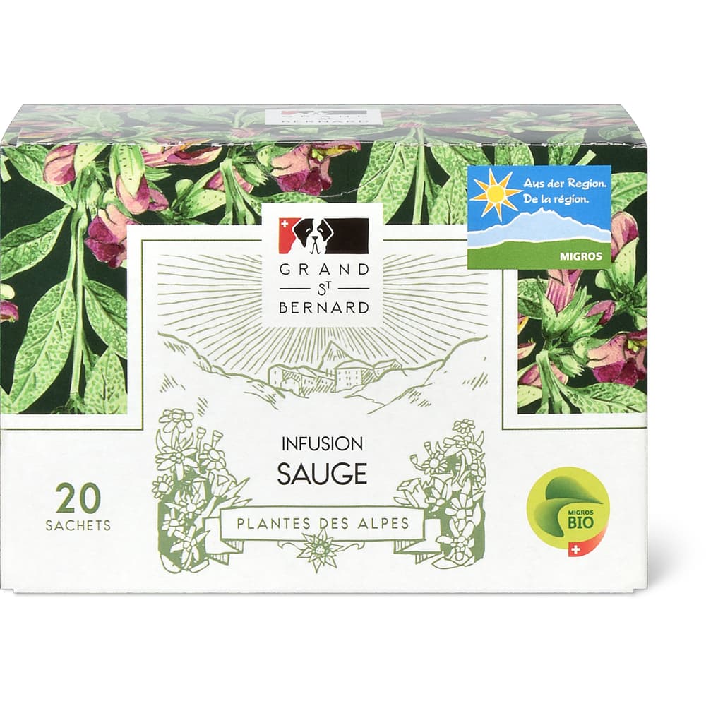 Grand San Bernard Salbeitee Bio, Aus der Region
