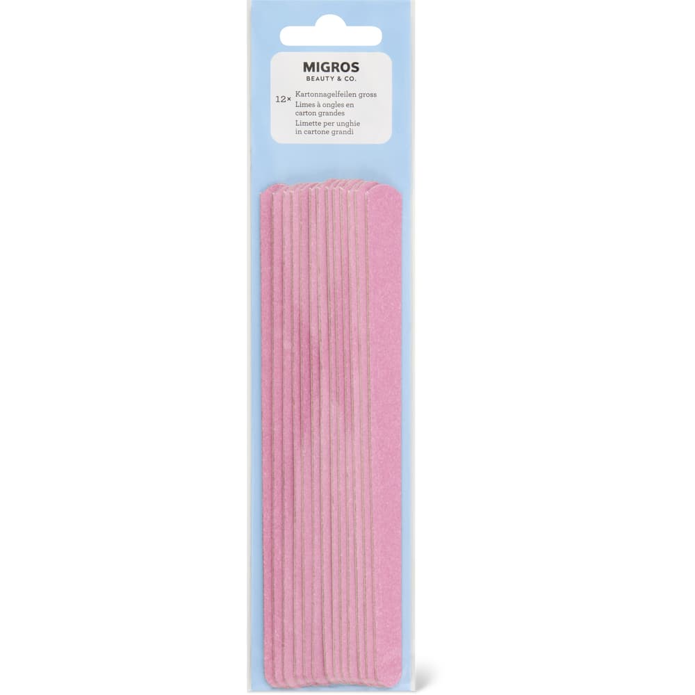 Migros Beauty & Co. Kartonnagelfeile gross