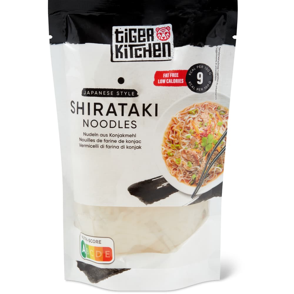 Tiger Kitchen Shirataki Noodles aus Konjakmehl