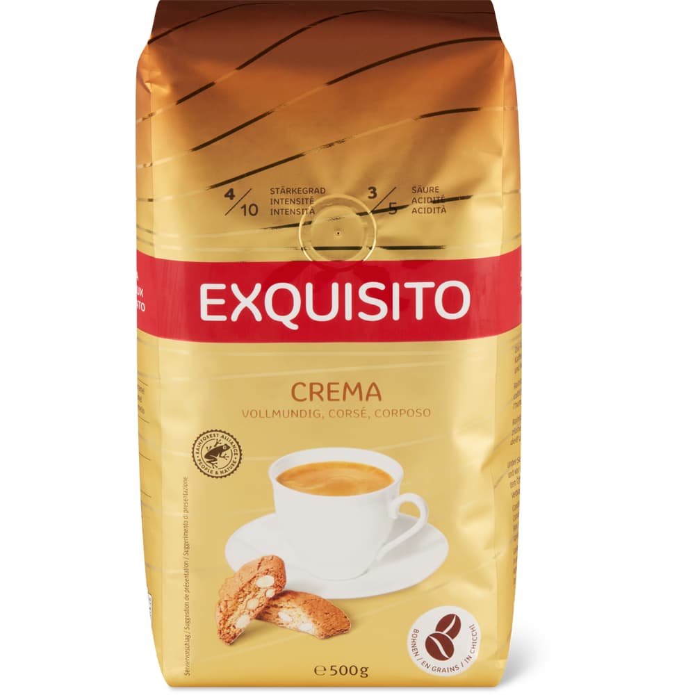 Exquisito Crema Bohnenkaffee Cremig & aromatisch