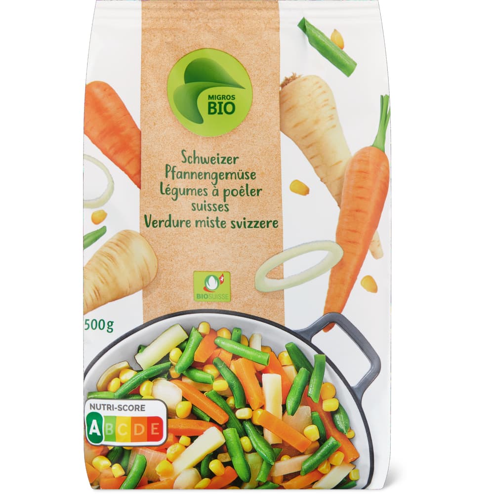 Migros Bio Pfannengemüse Mischung 500g