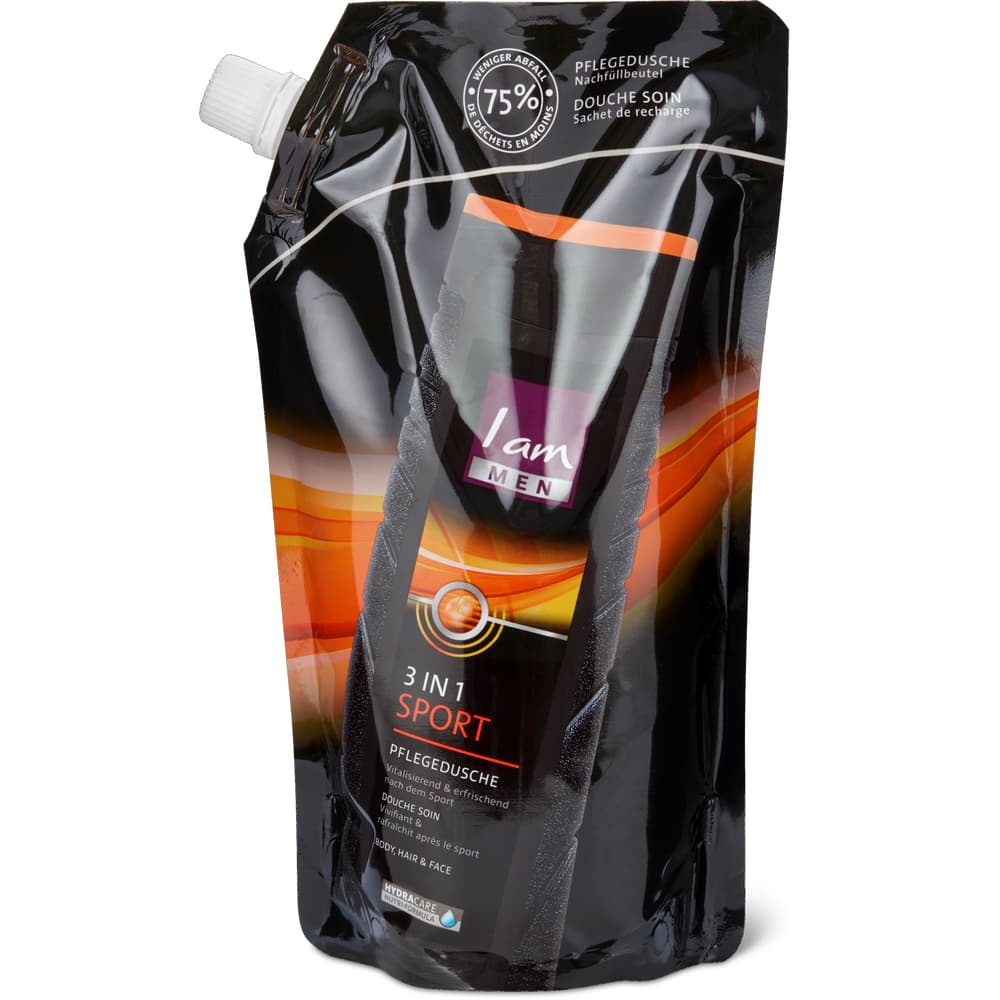 I am Men Pflegedusche 3in1 Sport, Refill