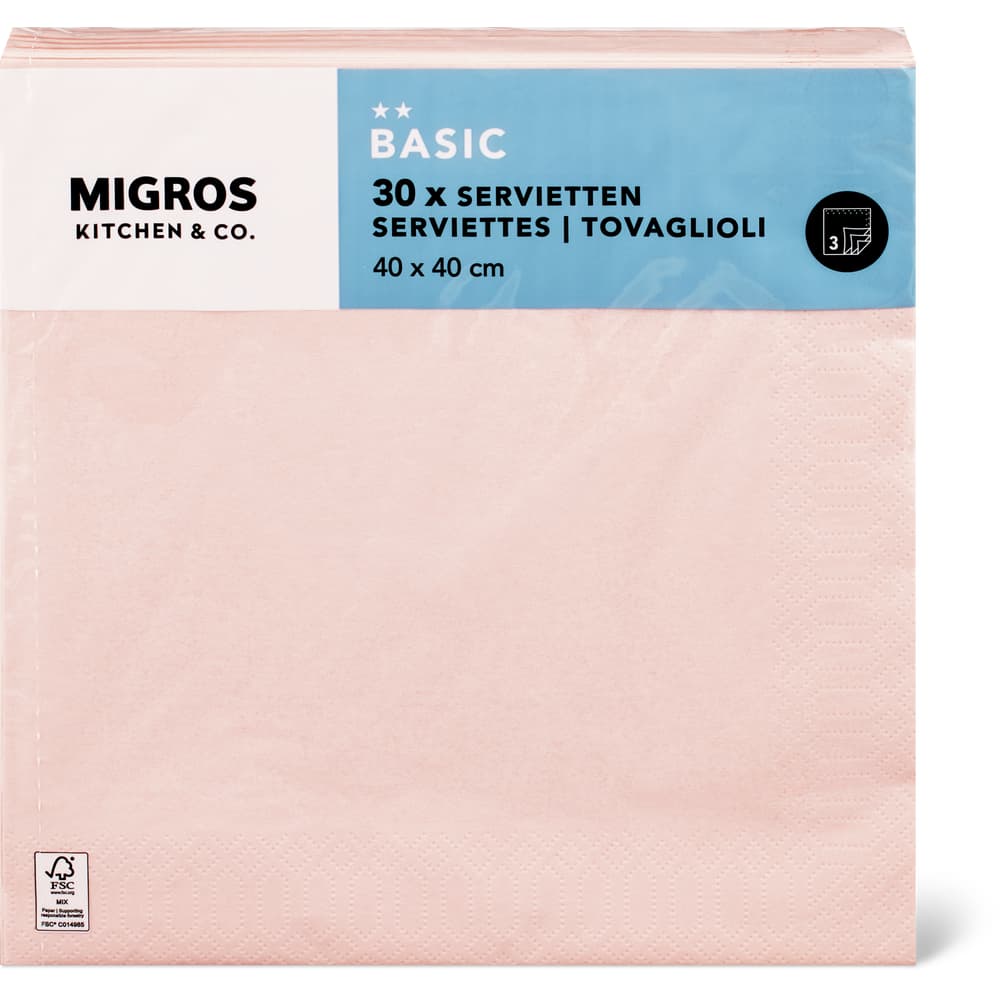 Migros Kitchen & Co. Papierservietten