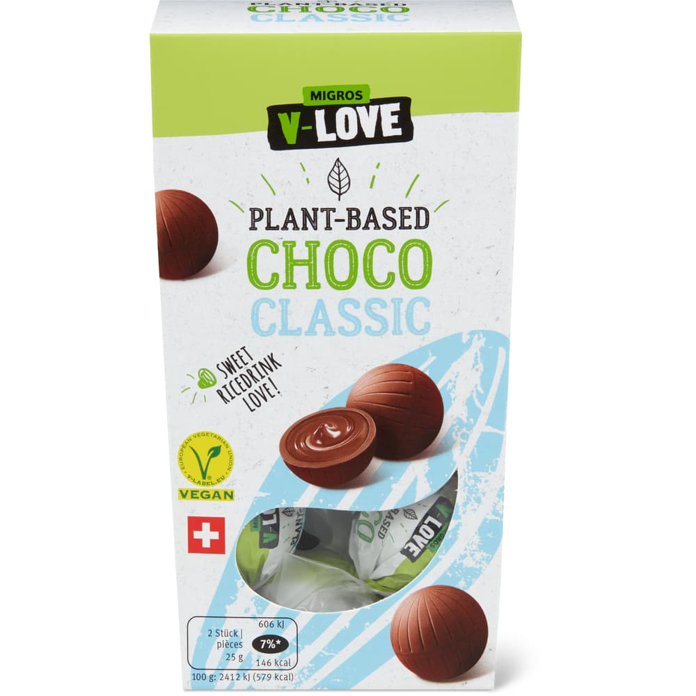 V-Love Schokoladen-Kugeln