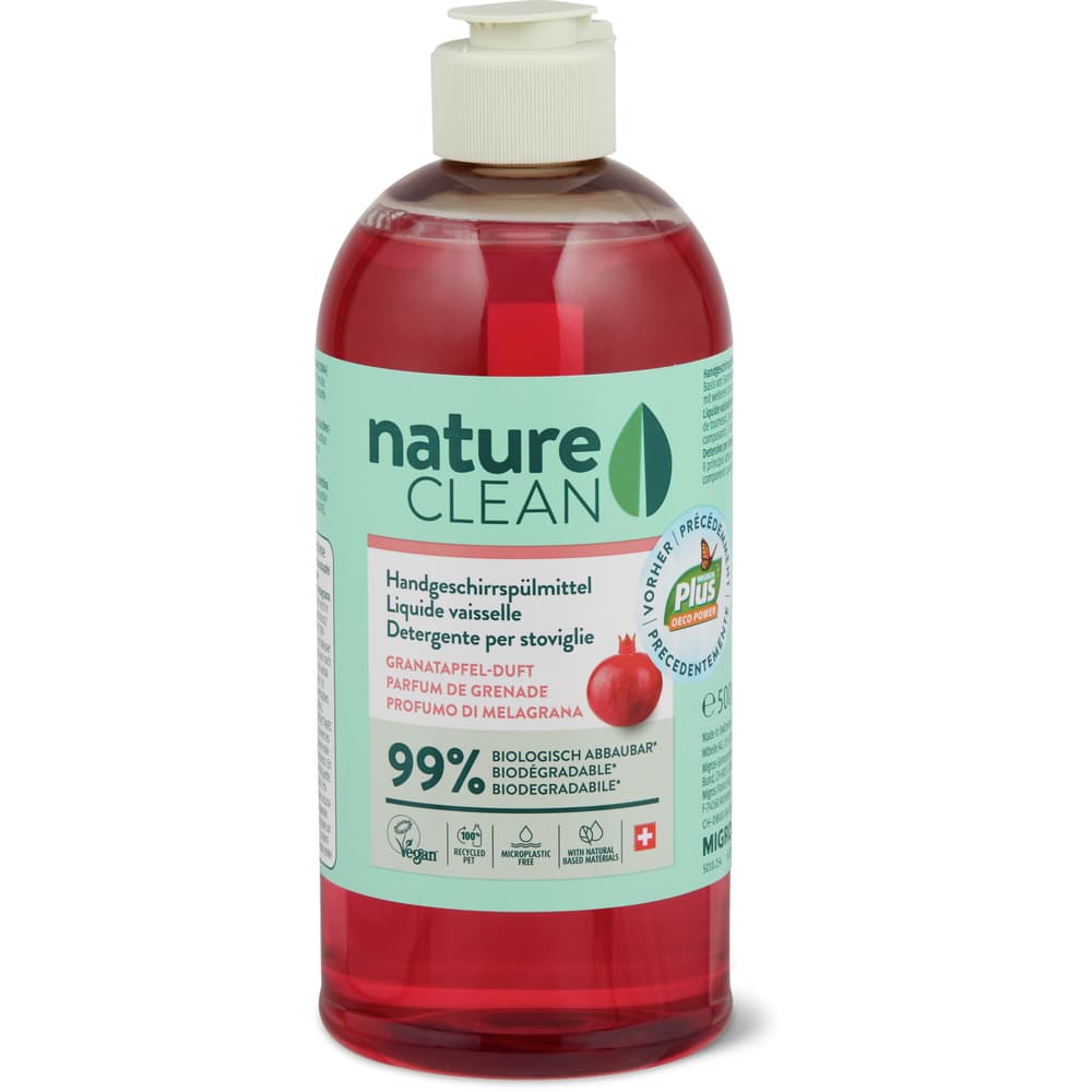 Nature Clean Abwaschmittel Granatapfel, vegan