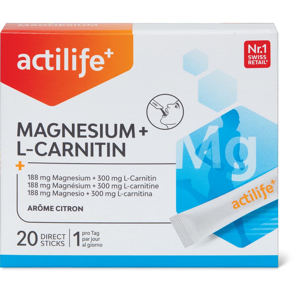 Actilife Sticks Magnesium & L-Carnitin