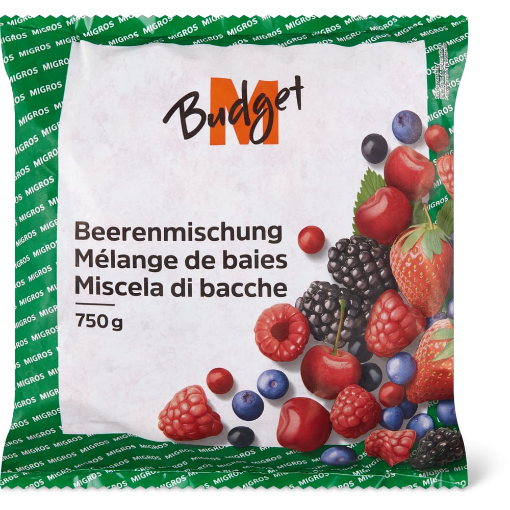 M-Budget Beerenmischung ungezuckert