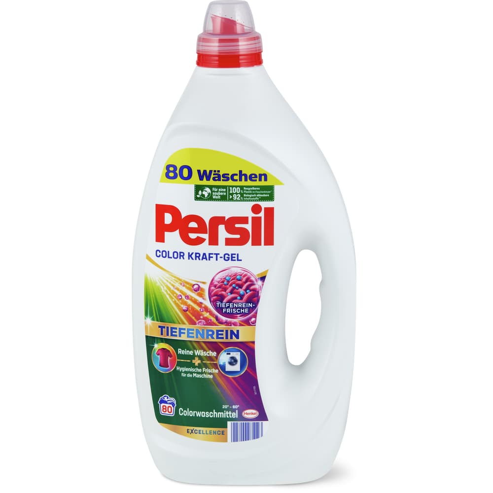 Persil Waschmittel Gel Color, 80 Waschgänge