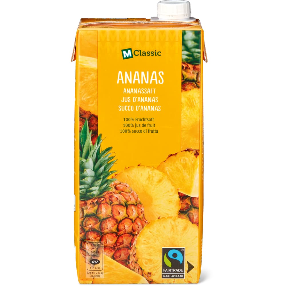 M-Classic Fairtrade Ananassaft