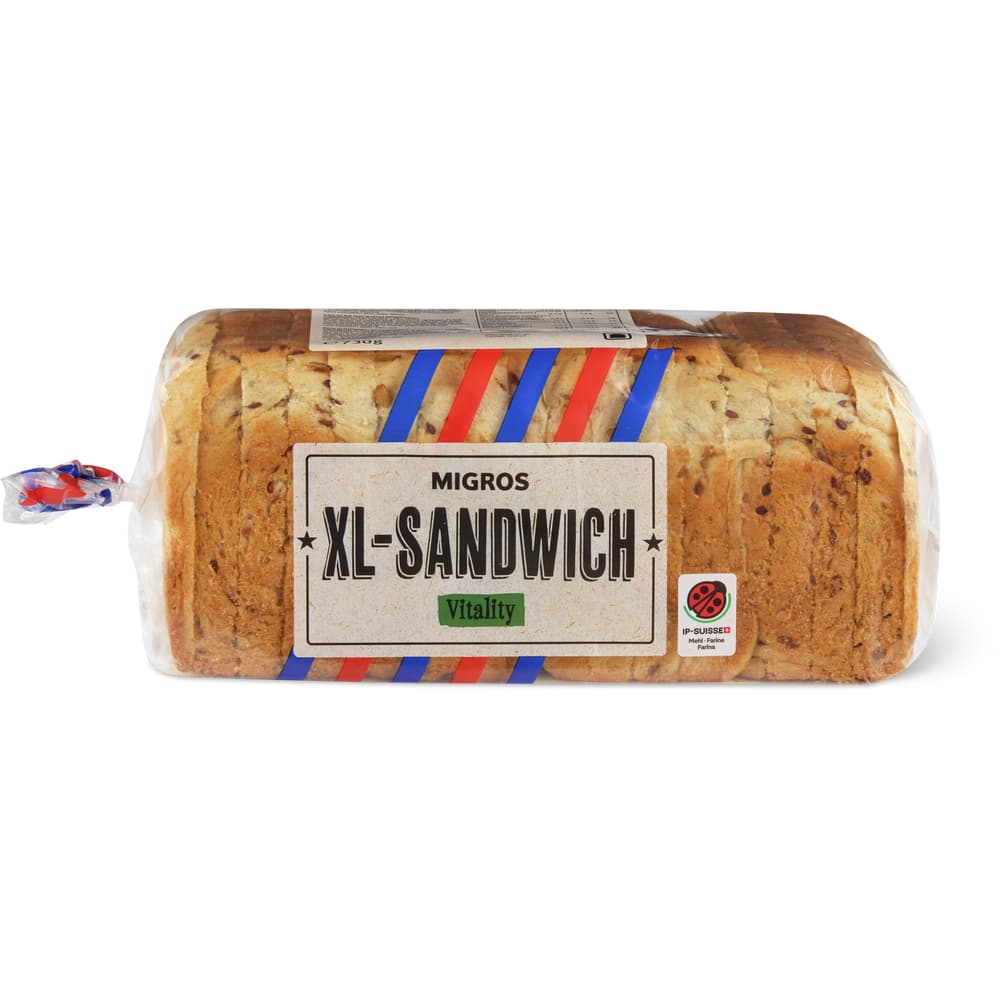 Migros XL-Sandwich Vitality dunkel