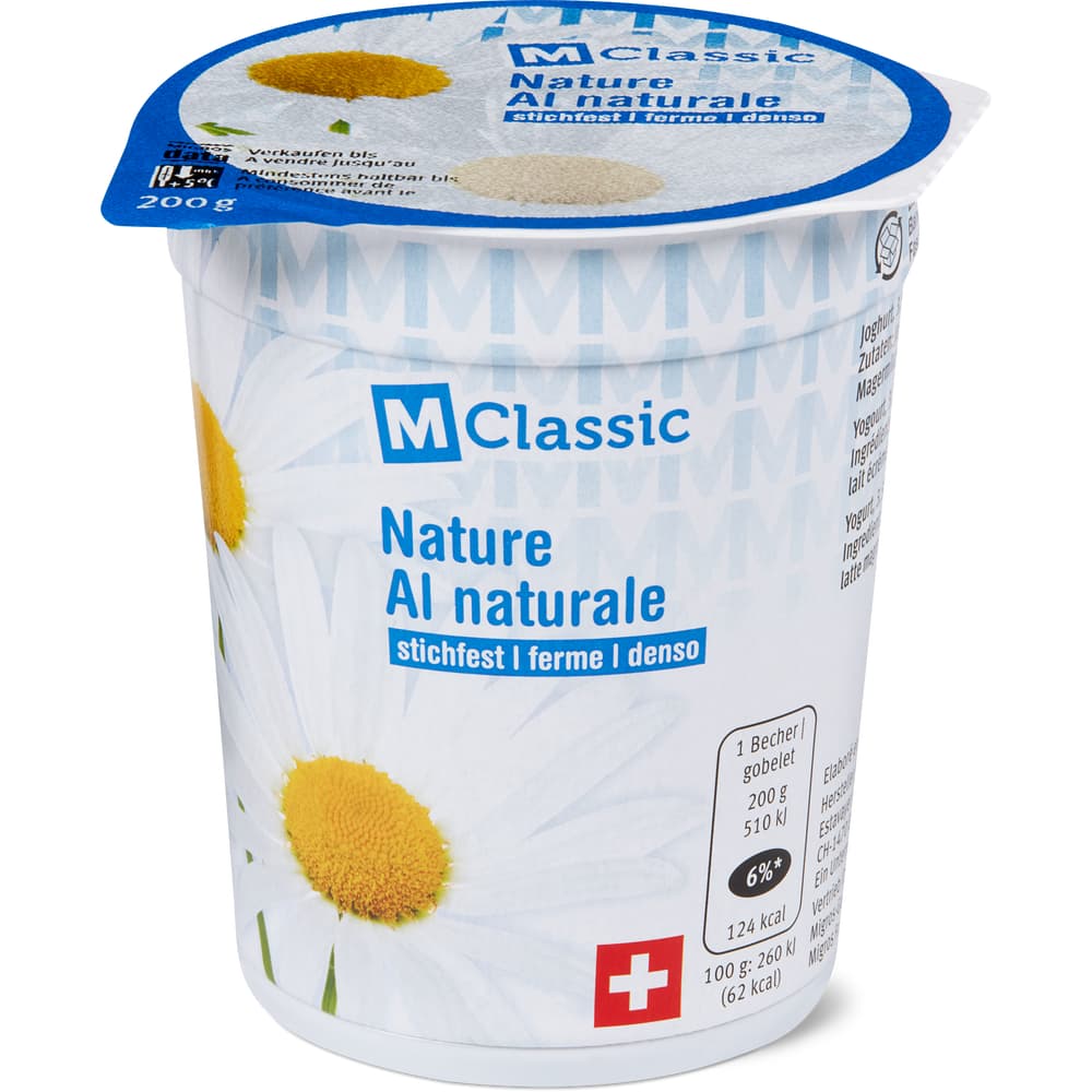 M-Classic Joghurt stichfest Nature