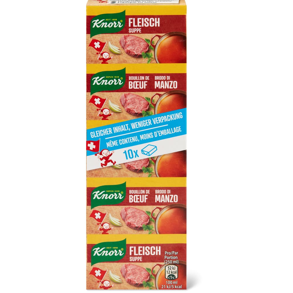 Knorr Fleischsuppe spezial Stangen zu 5 Liter