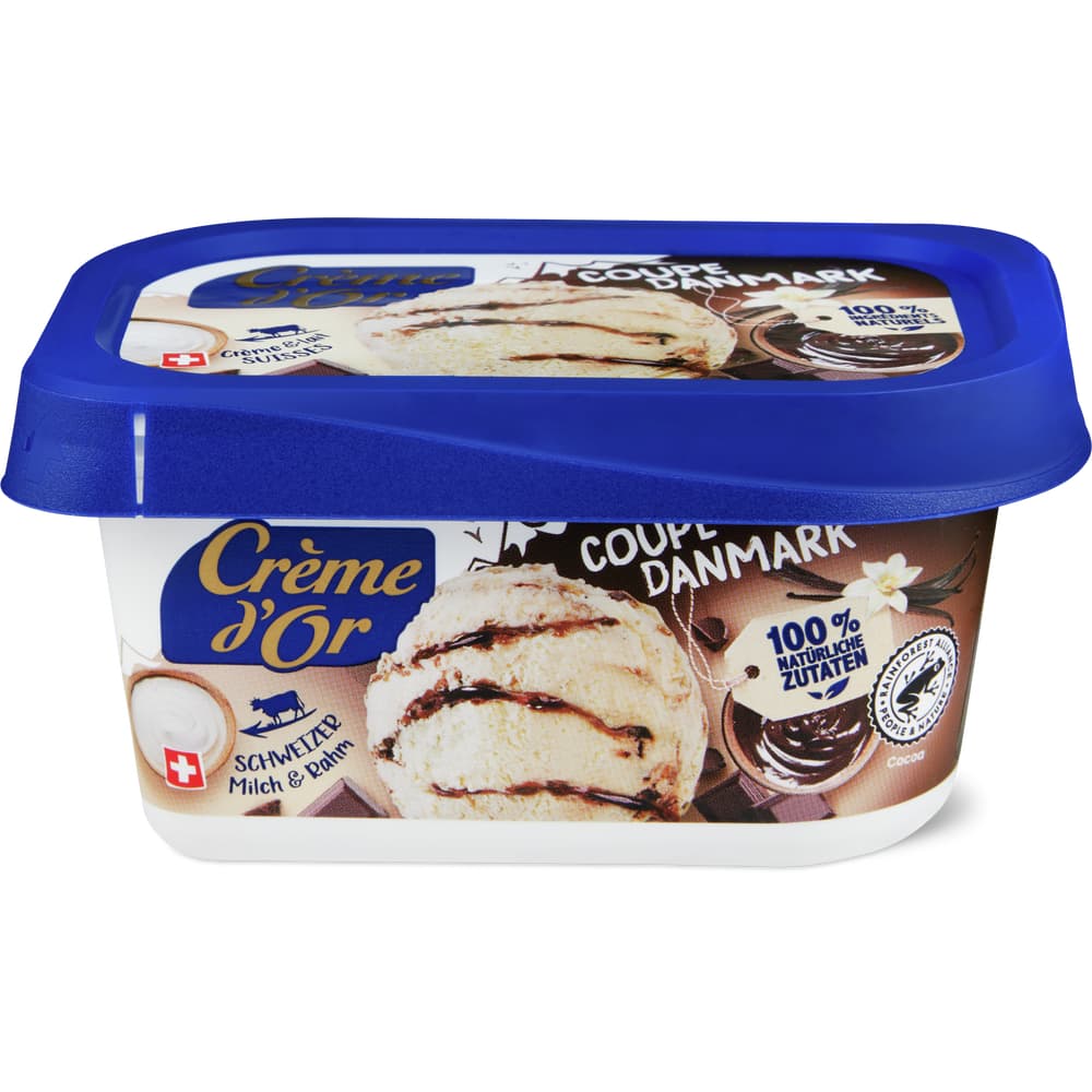Crème d'or Glace Coupe Dänemark