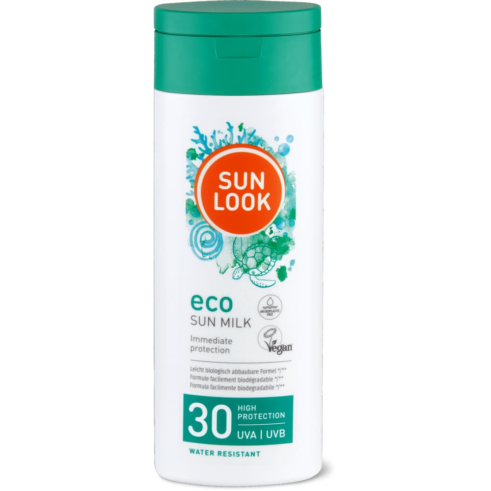 Sun Look Eco Sonnenmilch 30 high protection UVA & UVB - Wasserbeständig