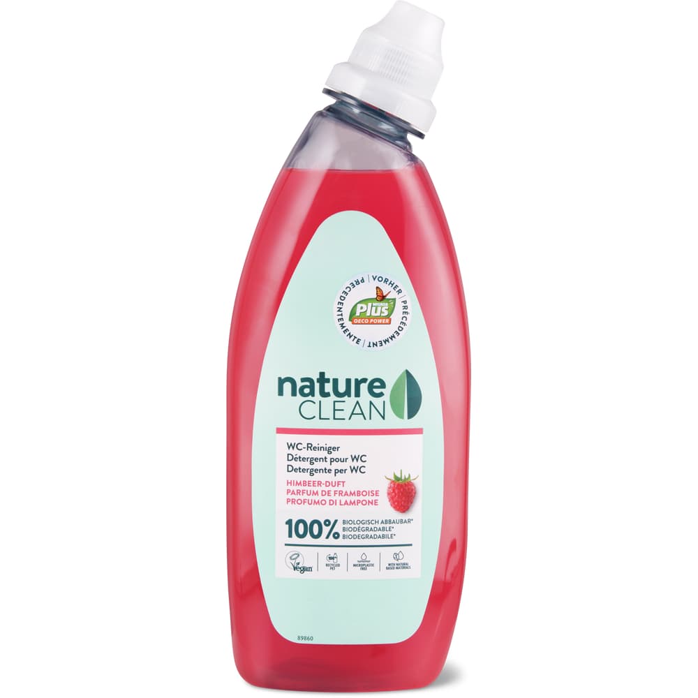 Nature Clean WC-Reiniger Himbeer-Duft