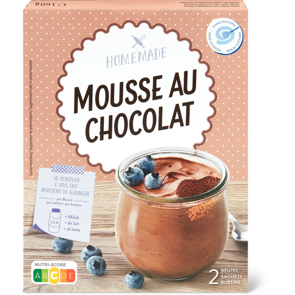 Homemade Crèmepulver für Schokoladenmousse