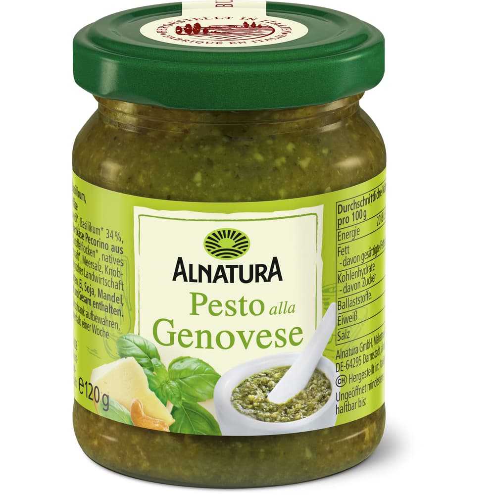 Alnatura Pesto Bio, alla Genovese