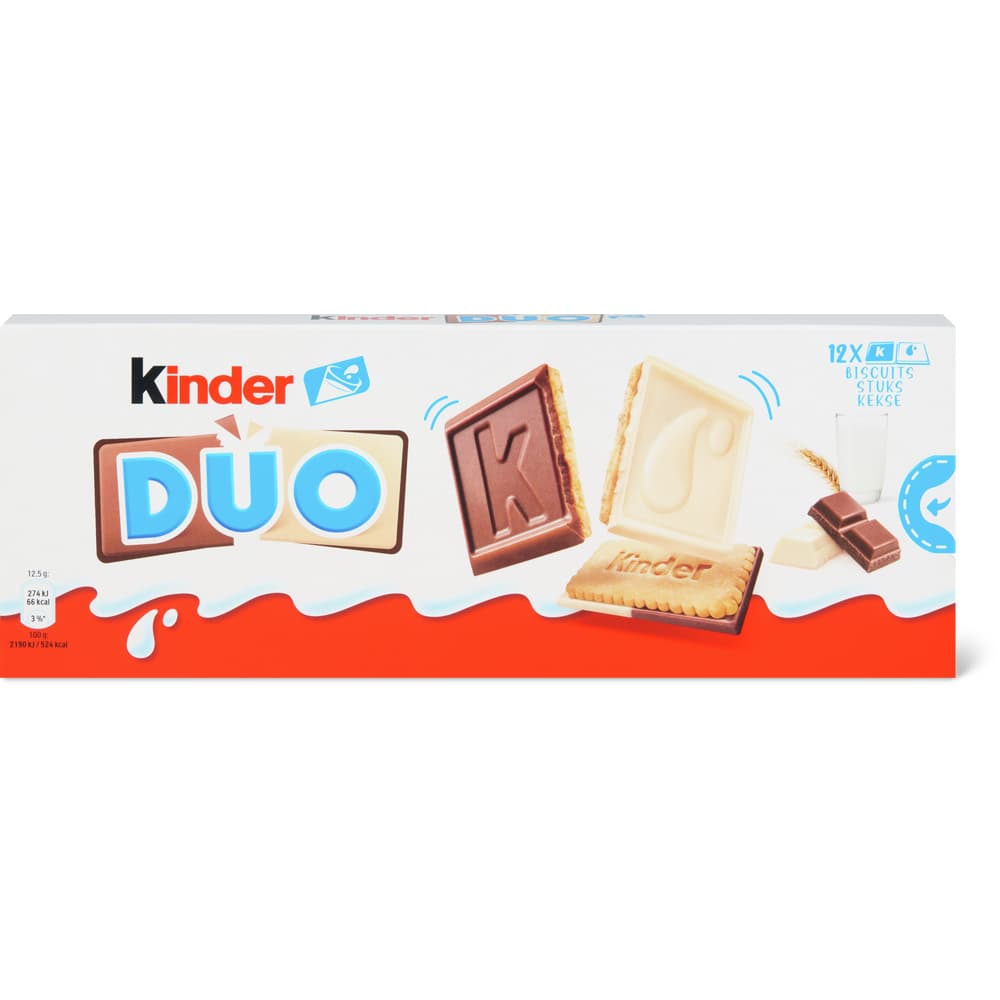 Kinder Duo Vollmilch- und weisse Schokolade