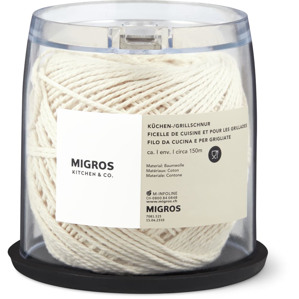 Migros Kitchen & Co. Küchen-/Grillschnur ca. 150m, Baumwolle