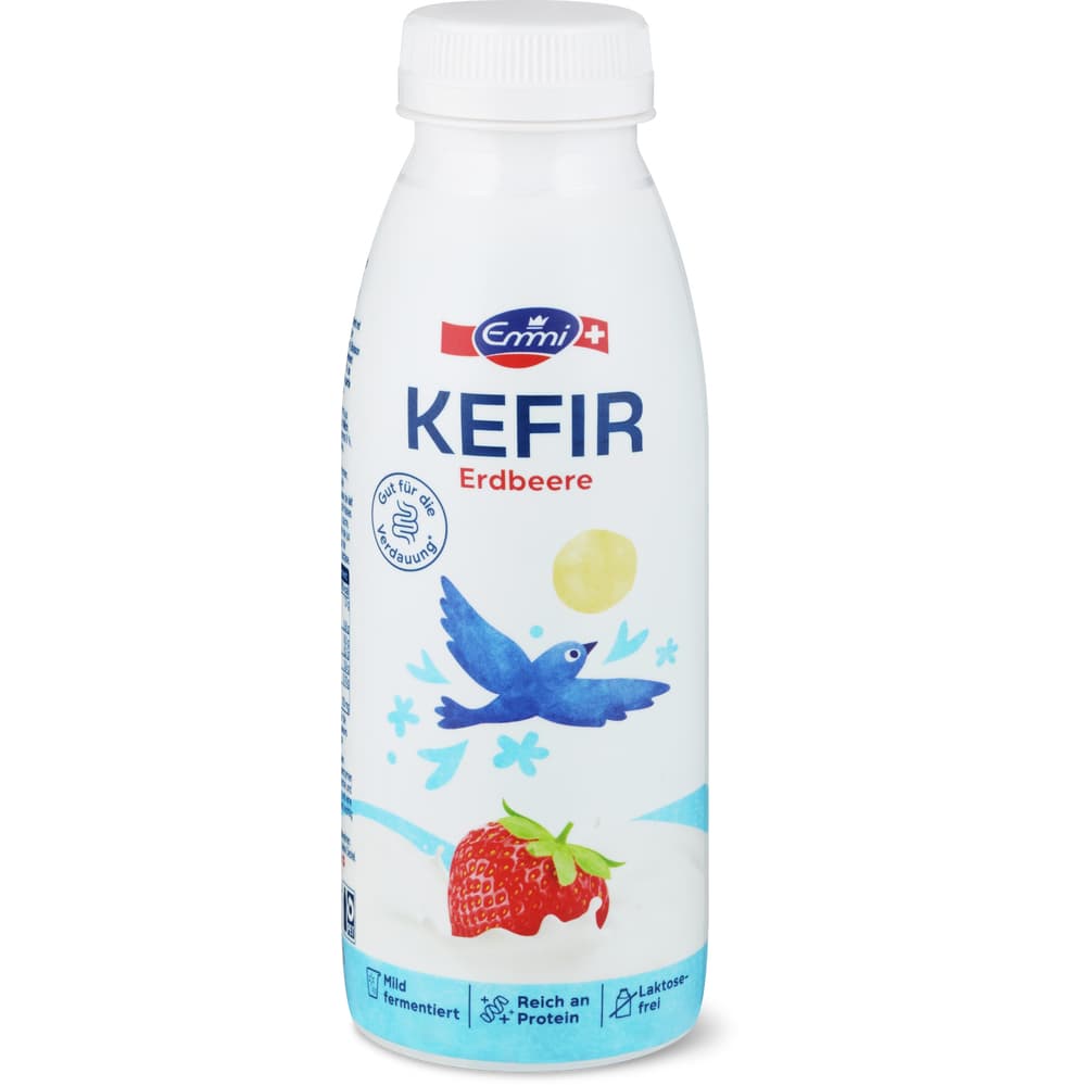 Emmi Kefir Kefir Drink Erdbeere
