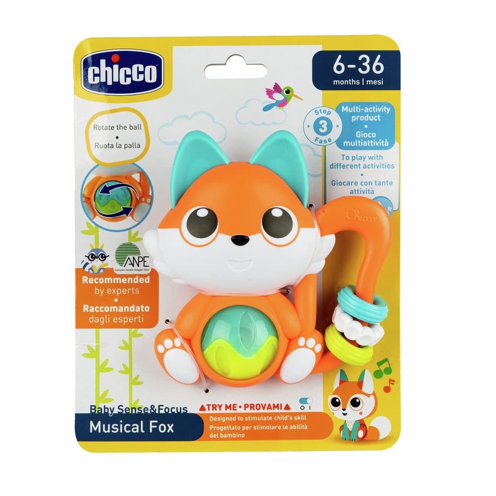 Chicco Electronischer Rassel Fuchs