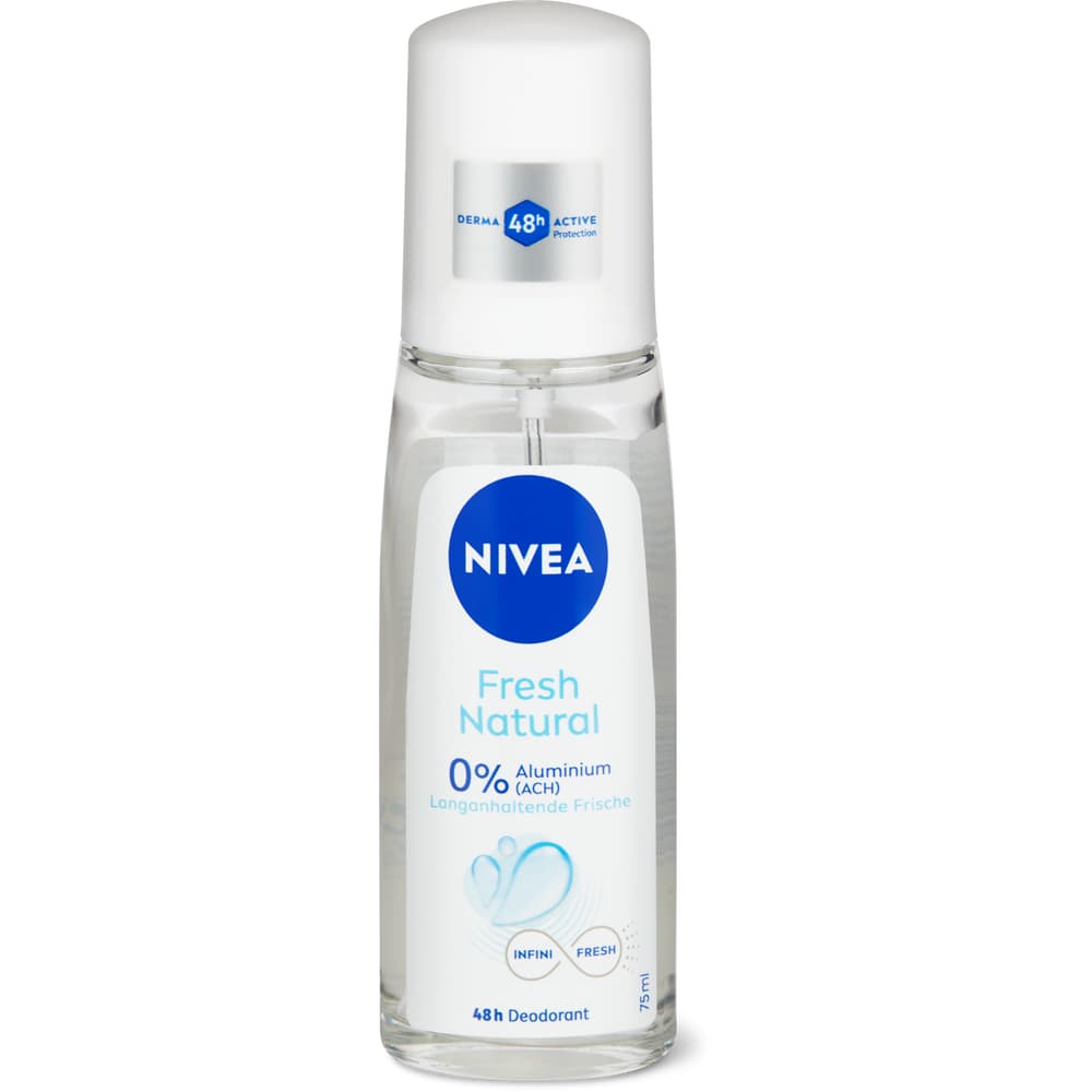 Nivea Fresh Natural Deospray 48h, ohne Aluminiumsalze