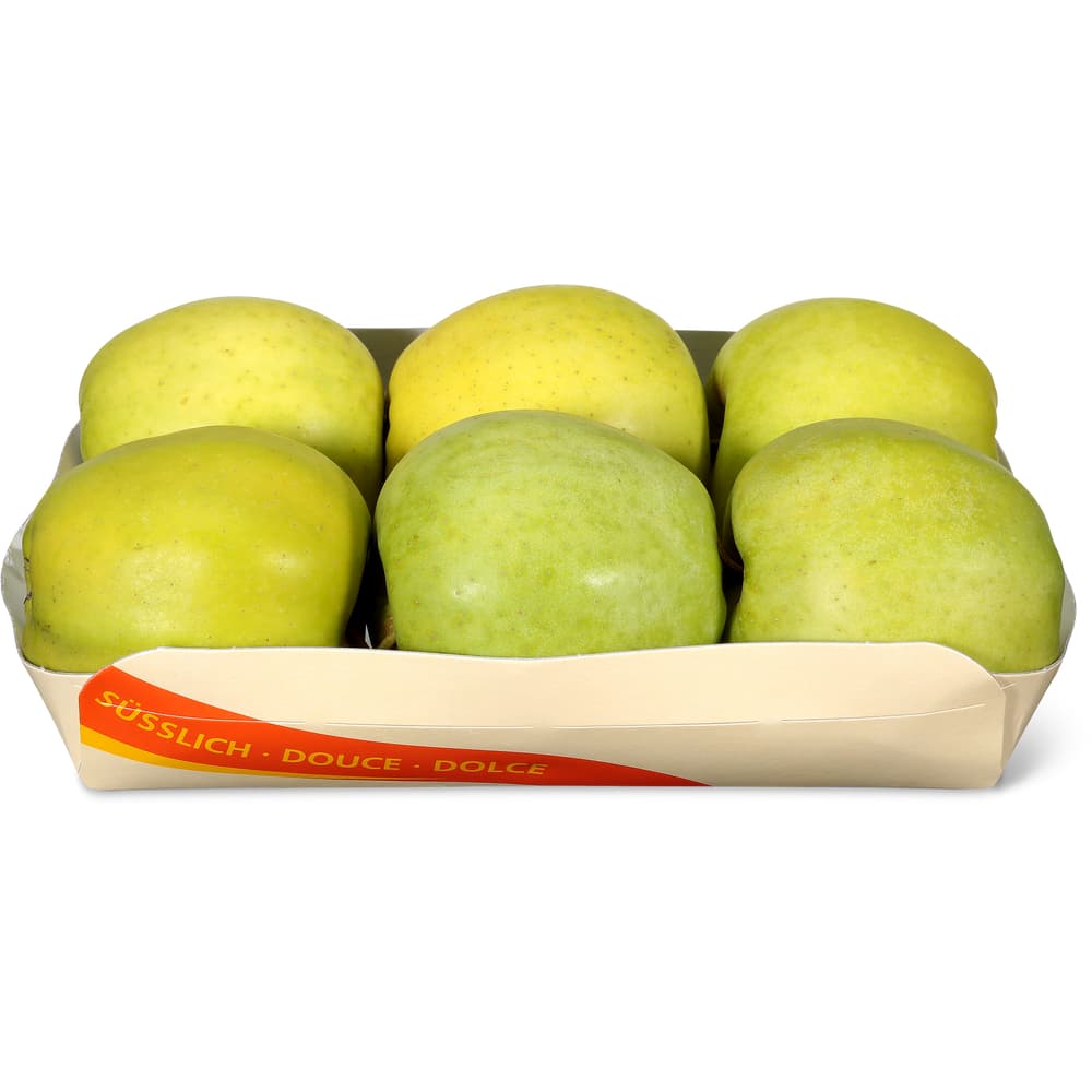 Migros Fresca Äpfel grün süsslich Golden
