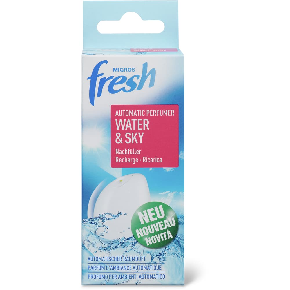 Migros Fresh Nachfüller für automatischen Diffusor Water & Sky