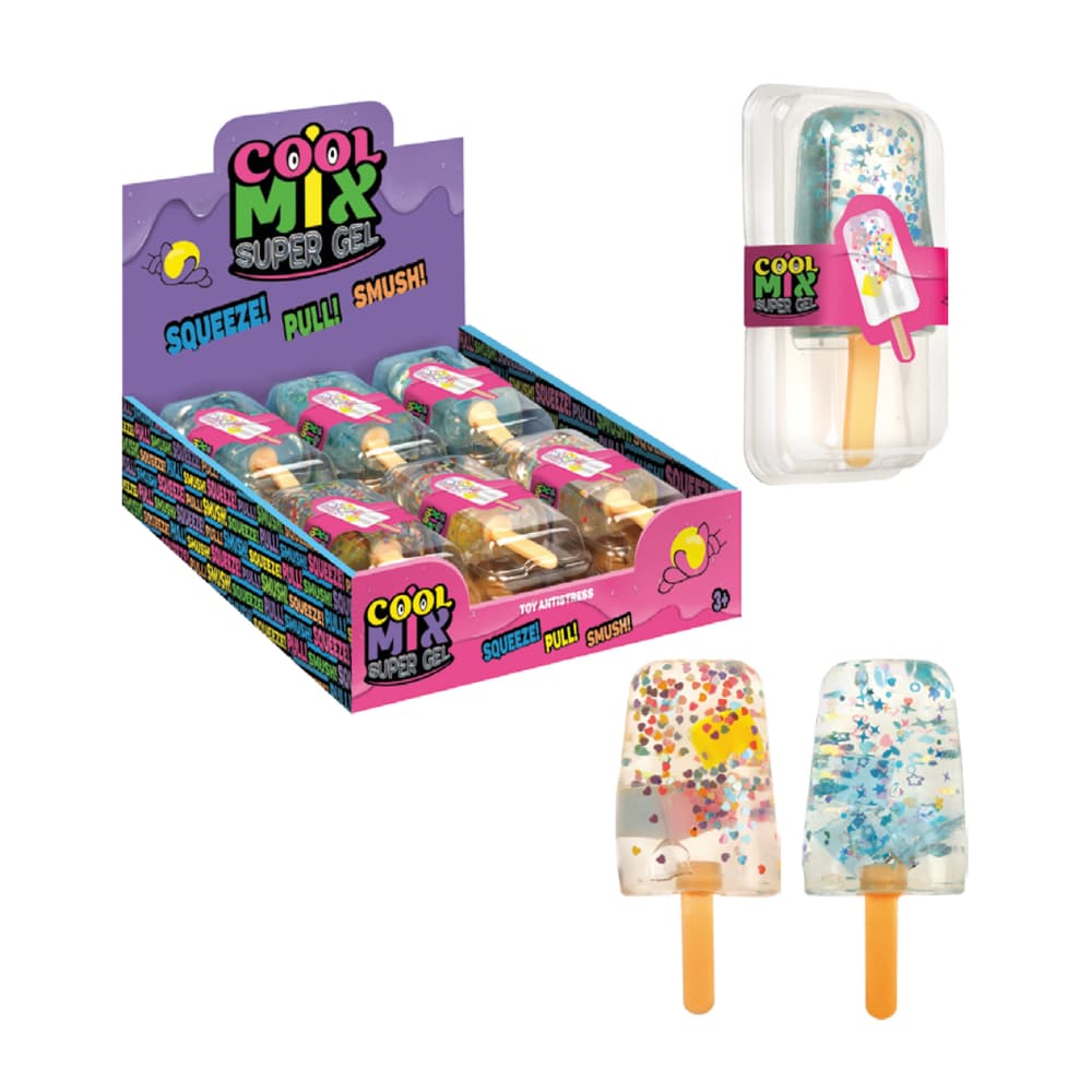 Cool Mix Super Gel Icecream 13cm Ass. 13cm assortiert