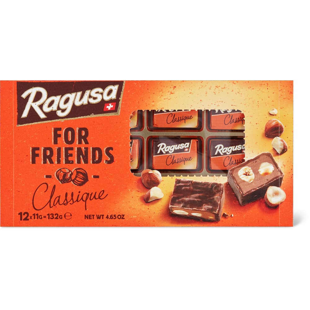 Ragusa Pralinen aus Schokolade mit Praliné-Füllung Friends - Classique